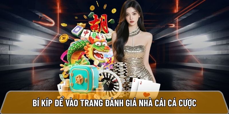 Bí kíp để vào trang đánh giá nhà cái cá cược